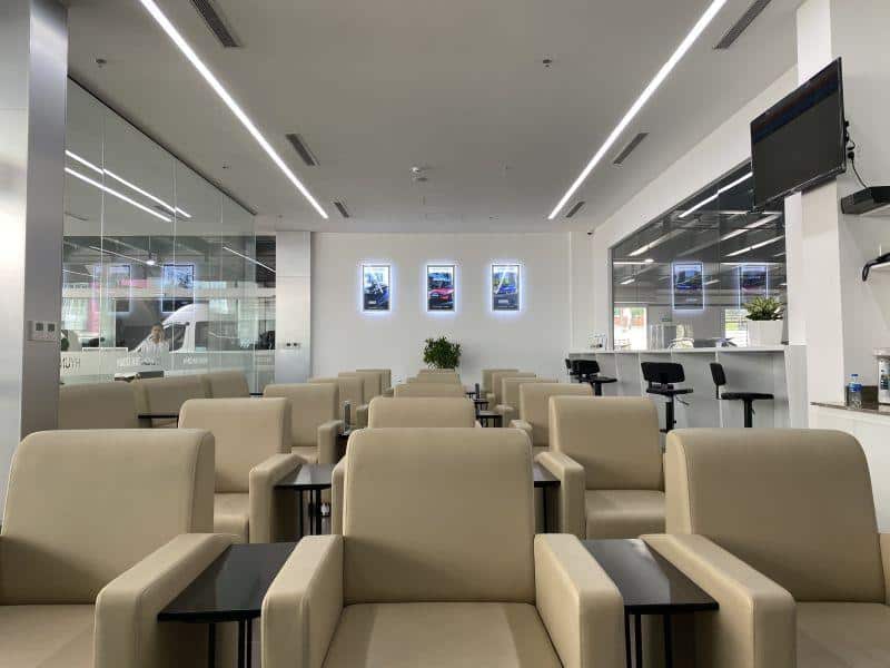 Phòng chờ của khách hàng tại Hyundai Gia Định 3S
