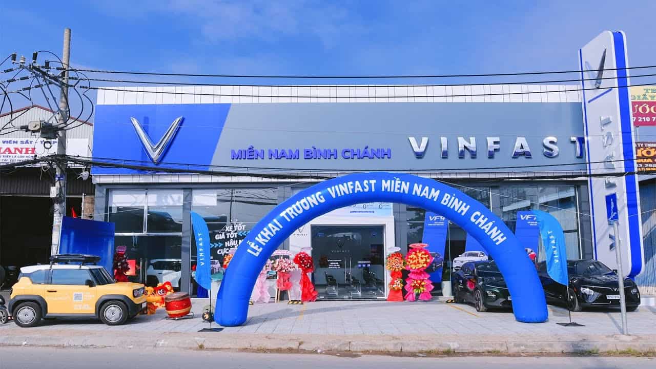 vinfast miền nam bình chánh