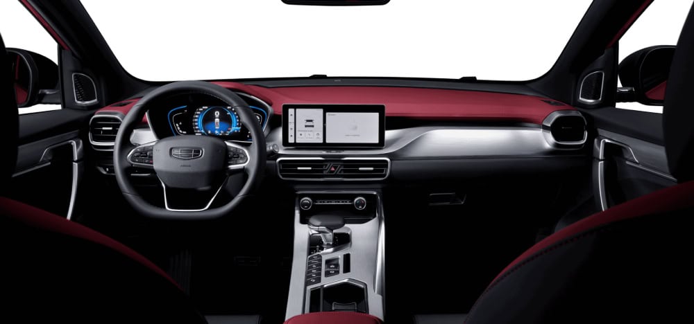 nội thất geely coolray