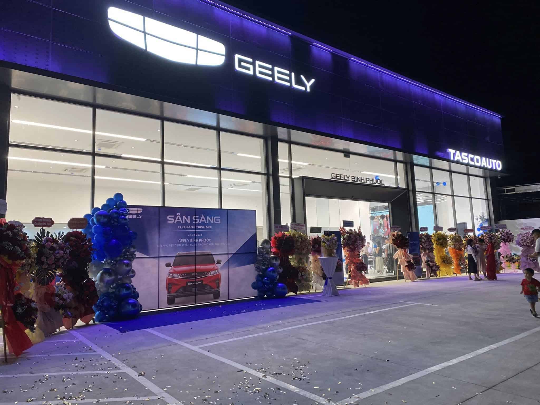 đại lý geely bình phước