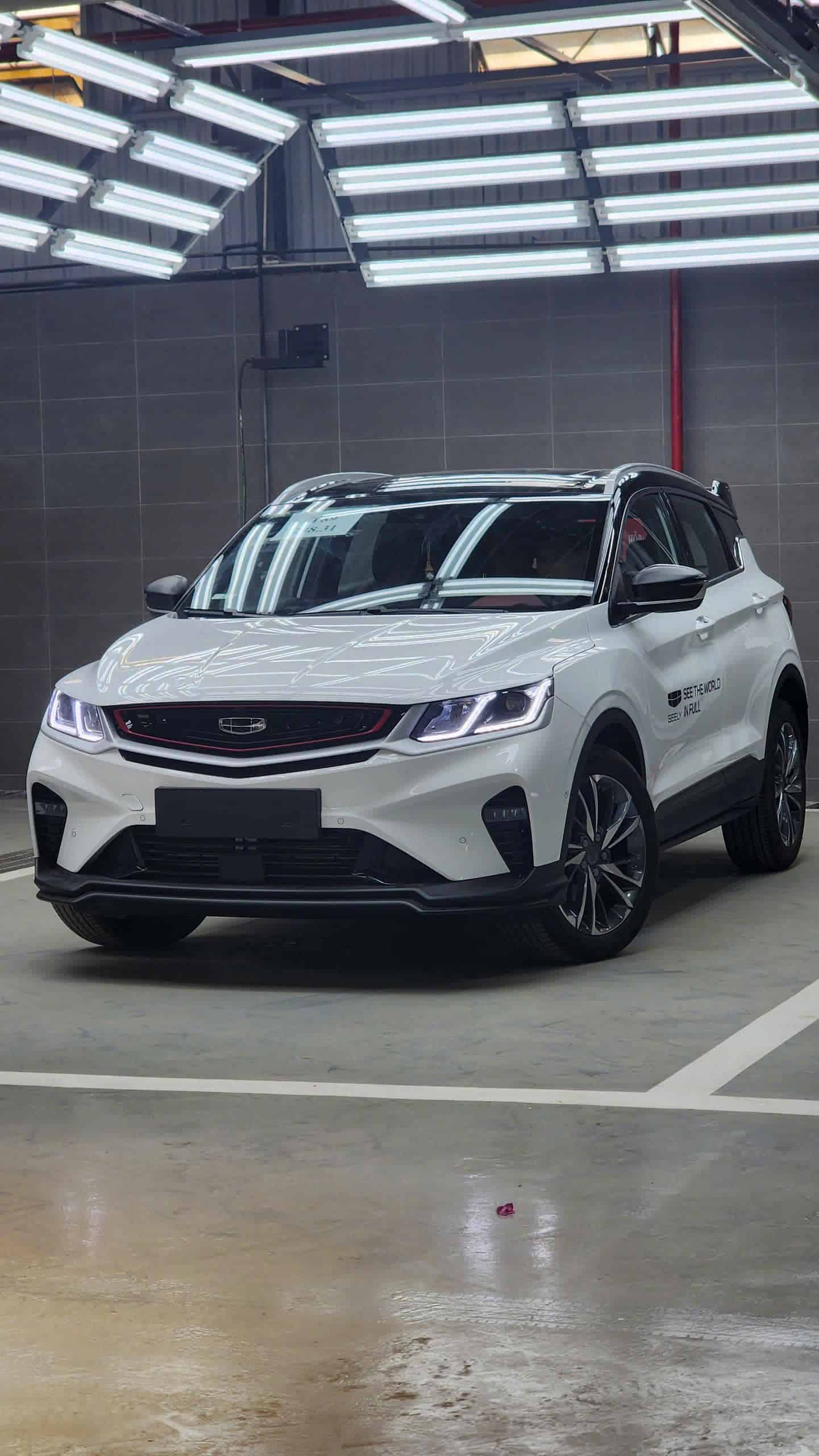 hình ảnh ngoại thất geely coolray