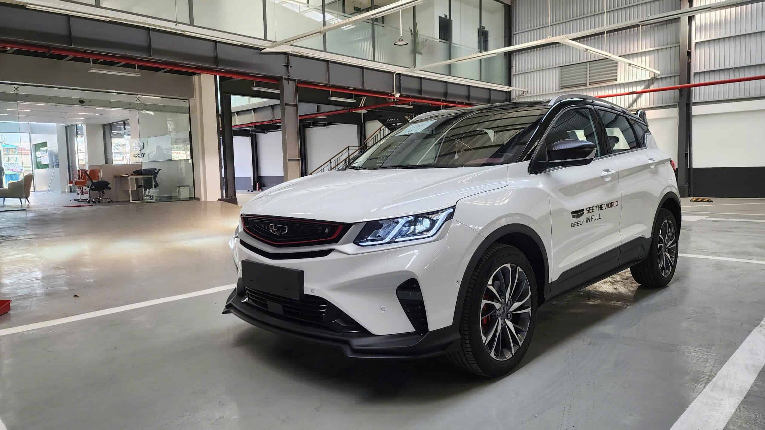 hình ảnh ngoại thất geely coolray