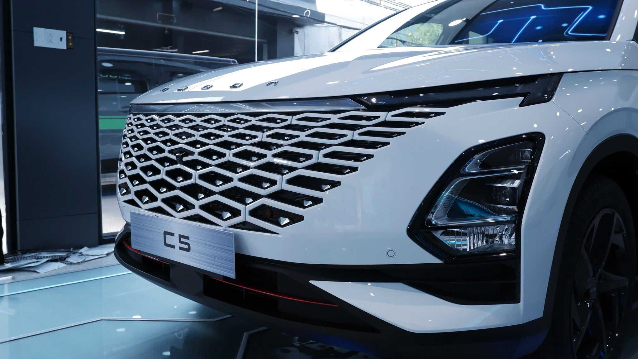 đầu xe omoda c5 flagship