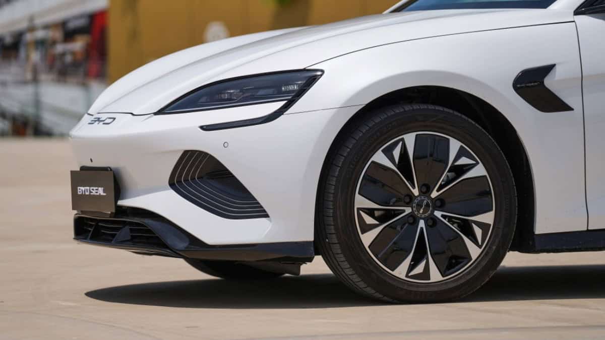 Mâm xe 18inch trên BYD Seal Advanced