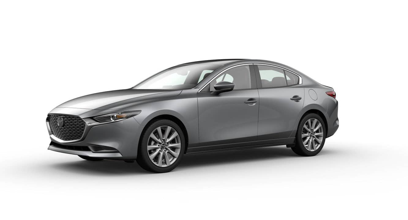 Mazda3 màu xám - Machine Grey