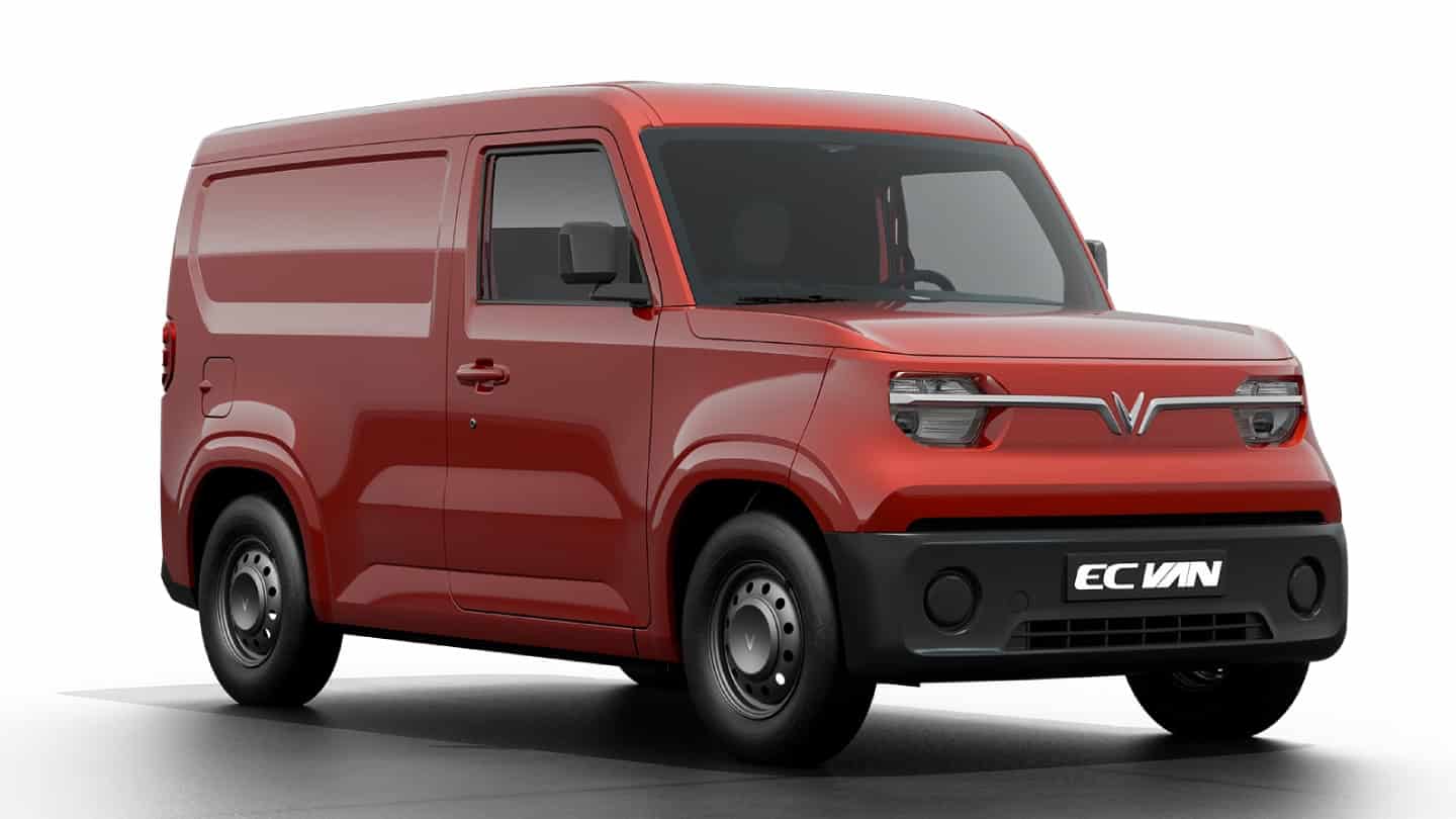 VinFast EC Van Màu Đỏ