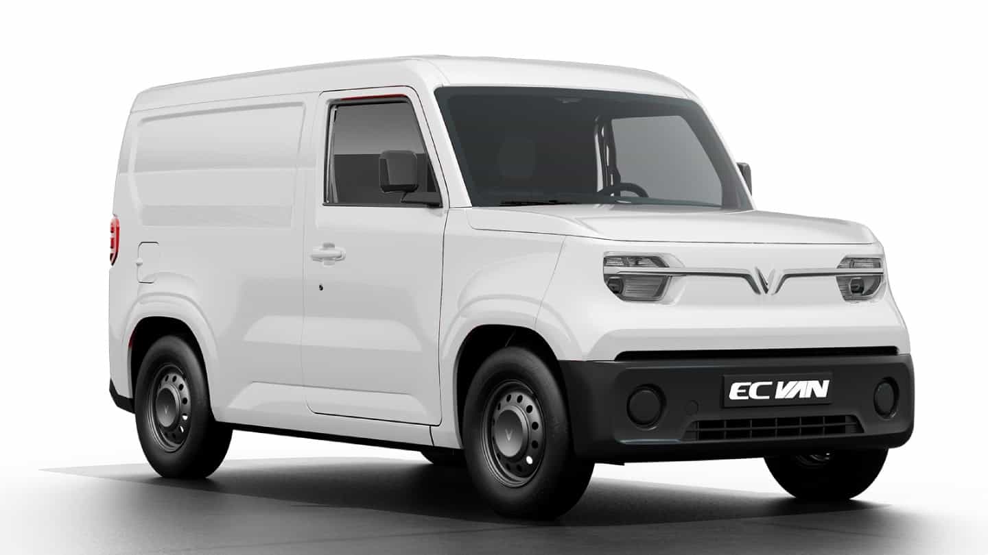 VinFast EC Van Màu Trắng