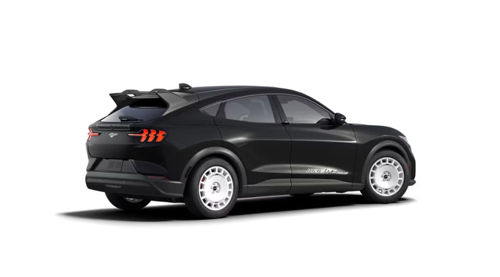 Ford Mustang Mach-E Rally màu đen