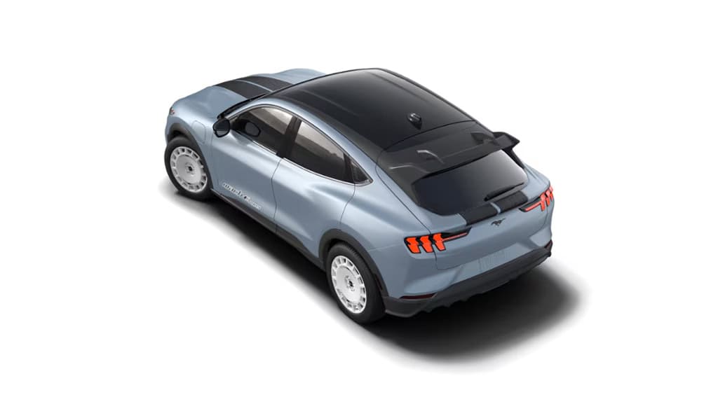 Ford Mustang Mach-E Rally màu xám