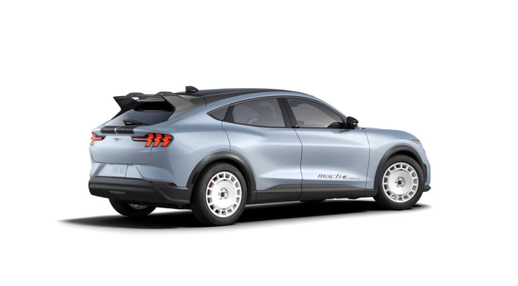 Ford Mustang Mach-E Rally màu xám