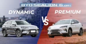 So sánh BYD Sealion 6 Dynamic với Premium