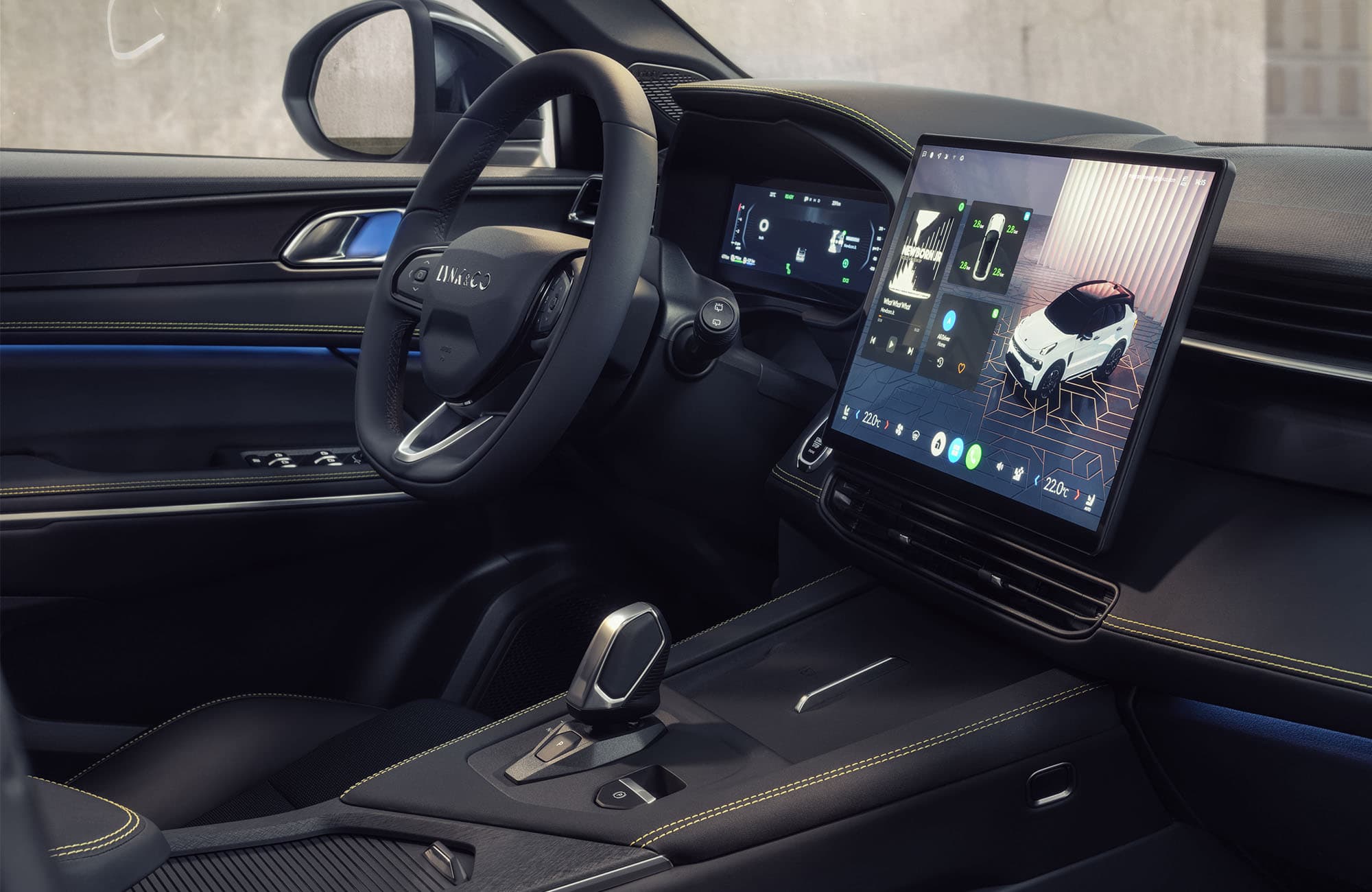 Vô lăng Lynk & Co 01