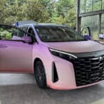 BYD M9 màu hồng