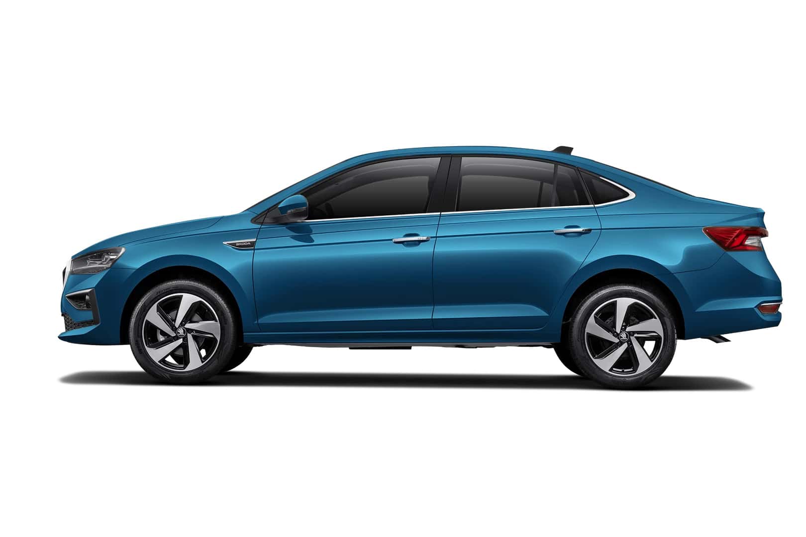 Skoda Slavia Màu Xanh