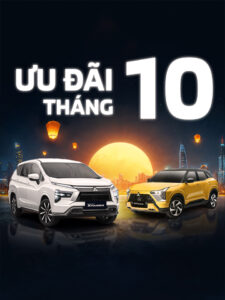 mitsubishi ưu đãi tháng 10/2025