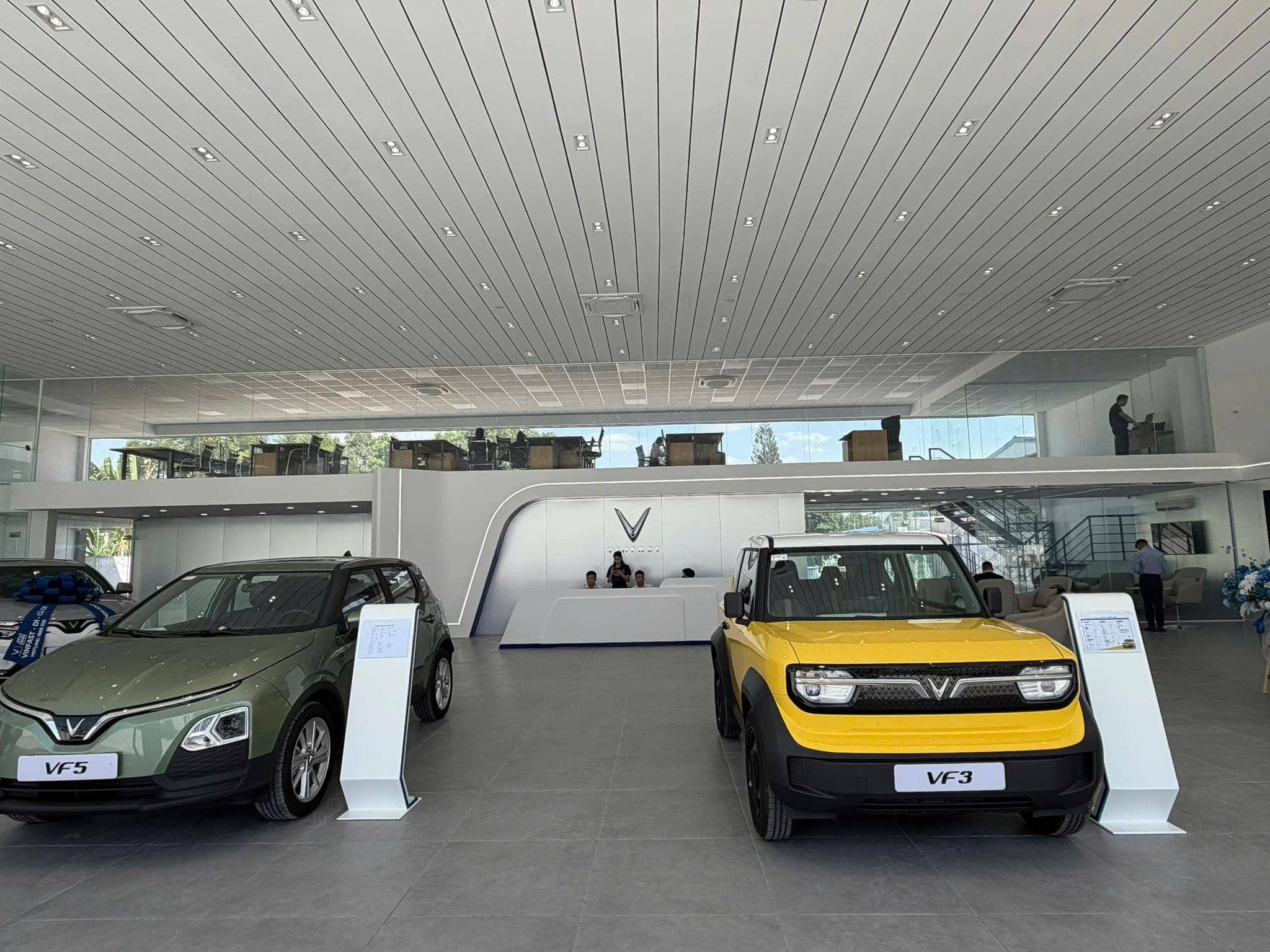 Khu Vực Trưng Bày Xe VinFast D1 Củ Chi
