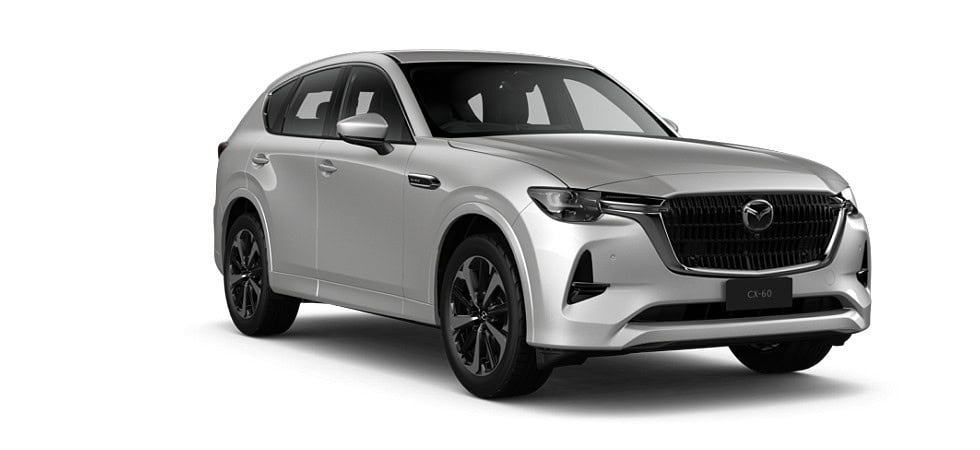 Mazda CX60 Rhodium White Metallic