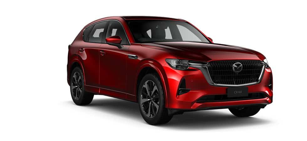 Mazda CX60 Soul Red Crystal Metallic
